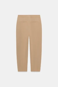 PANTALON CAROTTE PLIS