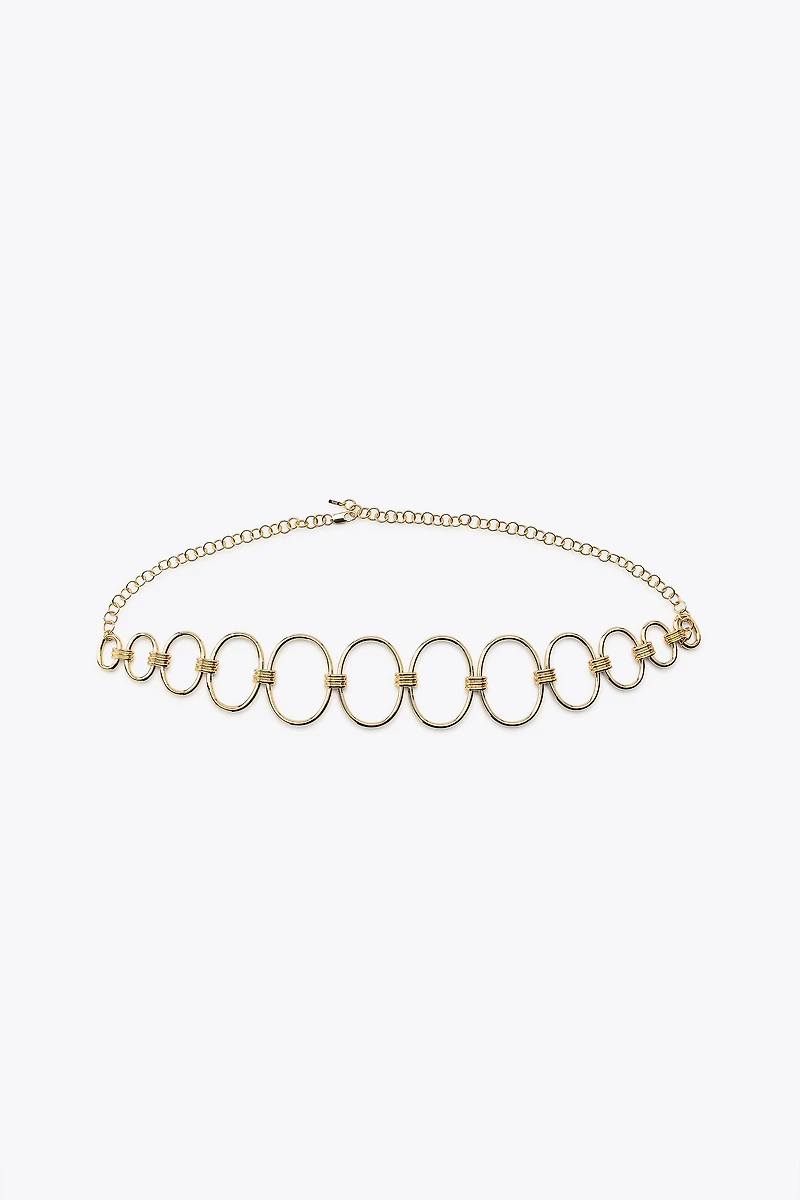 METAL CHAIN BELT