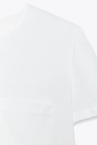 T-SHIRT EN COTON MERCERISÉ