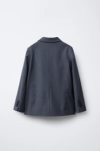 TEXTURED SUIT JACKET