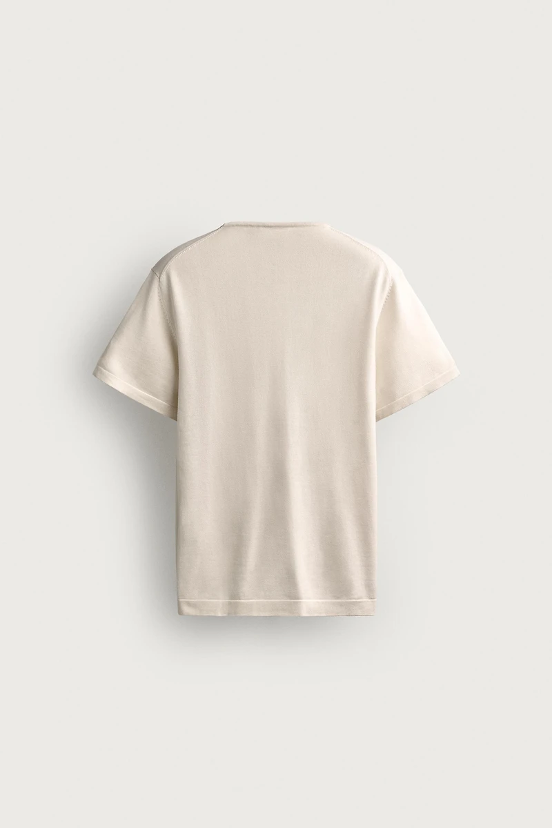 REGULAR FIT KNIT T-SHIRT