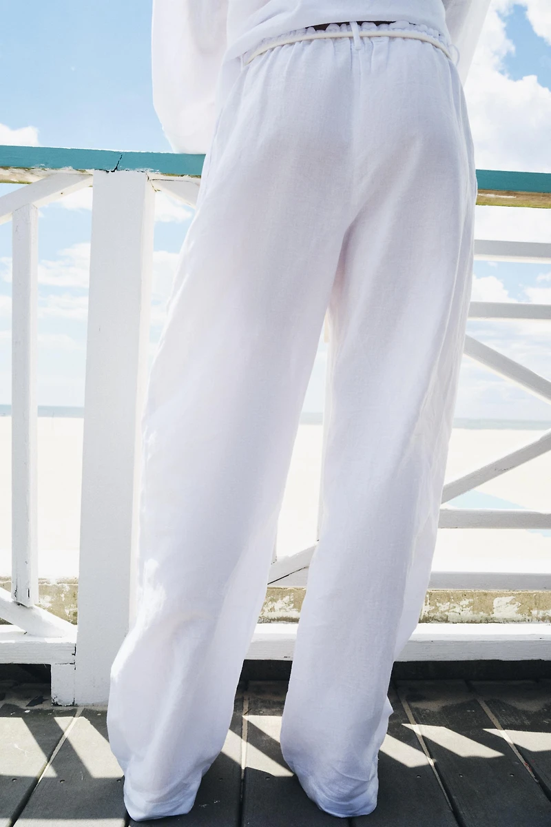 ZW COLLECTION LINEN PANTS