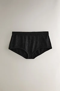 WOOL AND SILK SHORTS