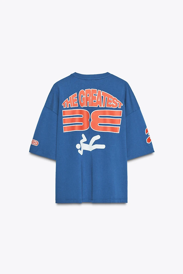 T-shirt oversize imprimé - Blanc/Billie Eilish - FEMME | H&M FR