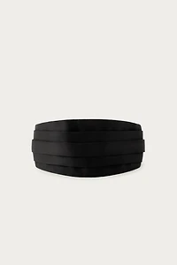 MARISA BERENSON X ZARA SATIN TURBAN HEADBAND