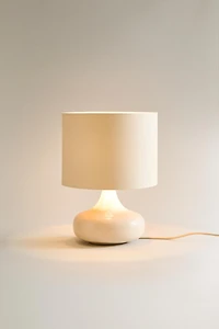 LAMPE DE TABLE PETITE BASE CÉRAMIQUE