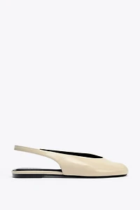OPEN TOE SLINGBACK SHOES