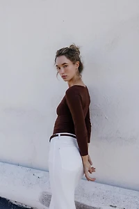 BOATNECK T-SHIRT