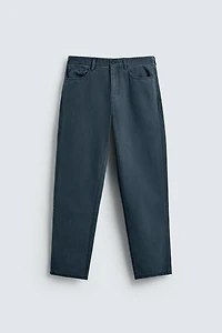PANTALON STRAIGHT FIT DÉLAV