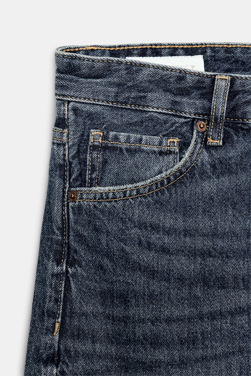 JEANS TRF BAGGY PLIÉ TAILLE MI-HAUTE