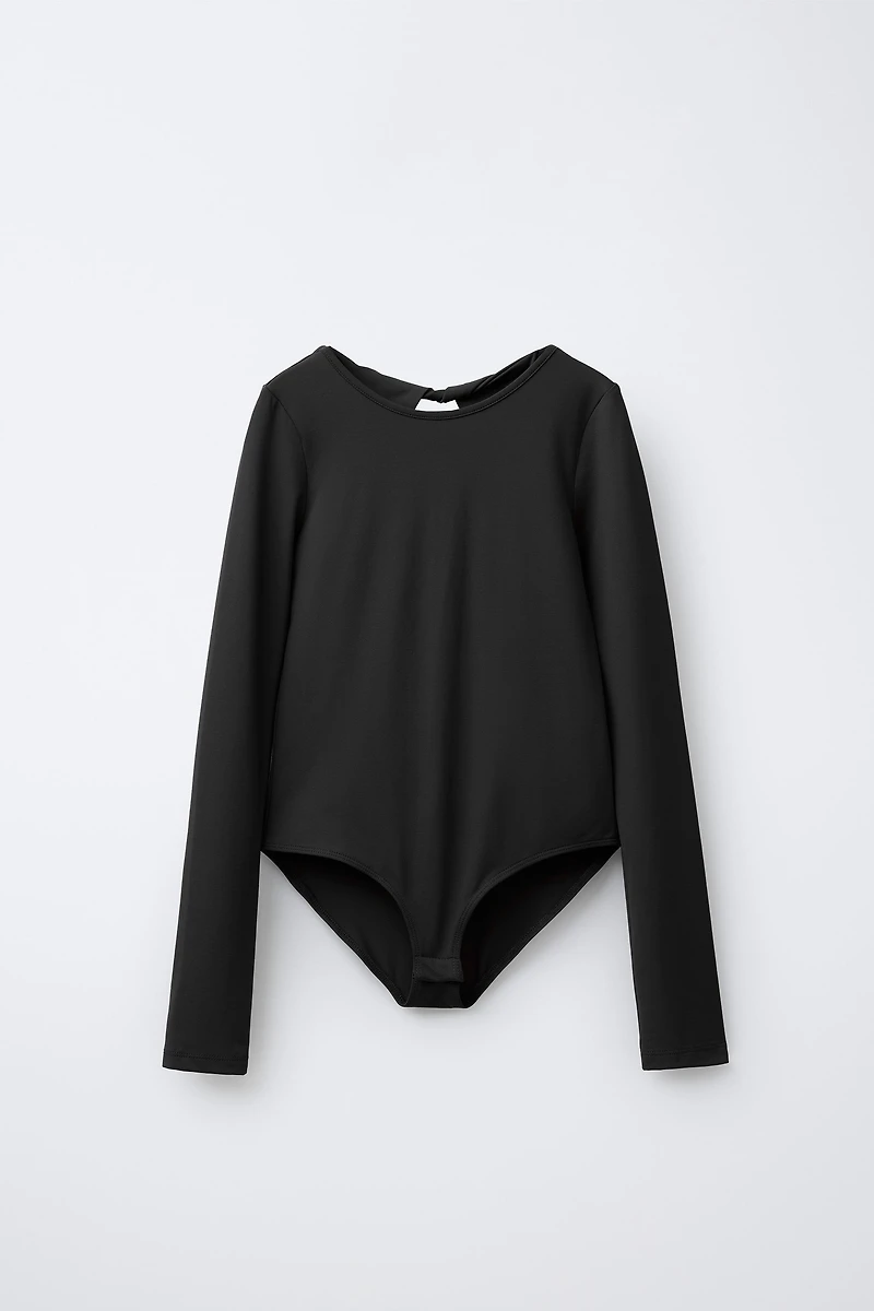 POLYAMIDE CUT OUT BODYSUIT