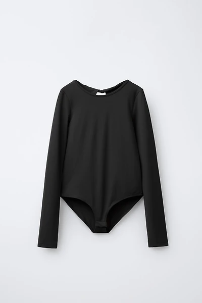 POLYAMIDE CUT OUT BODYSUIT