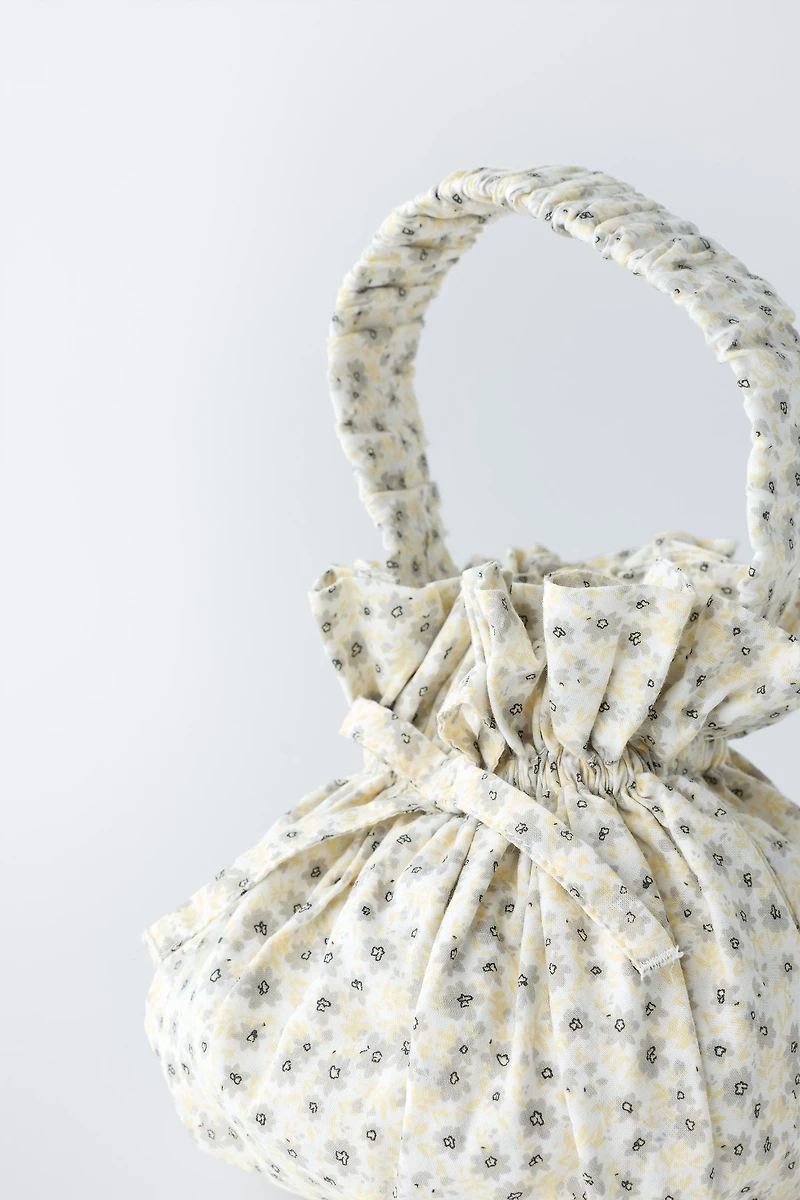 PETIT SAC À MAIN IMPRIMÉ À FLEURS