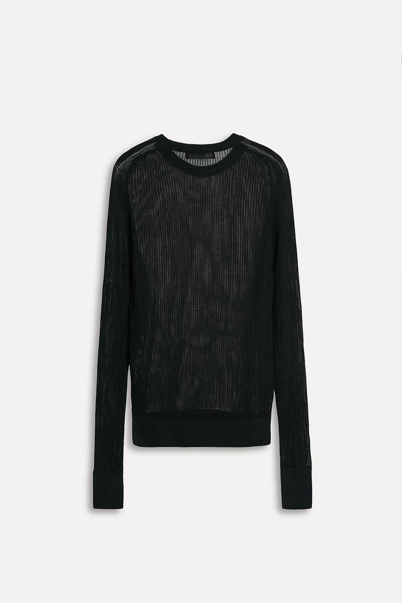 OPEN KNIT SWEATER 50TH ANNIVERSARY