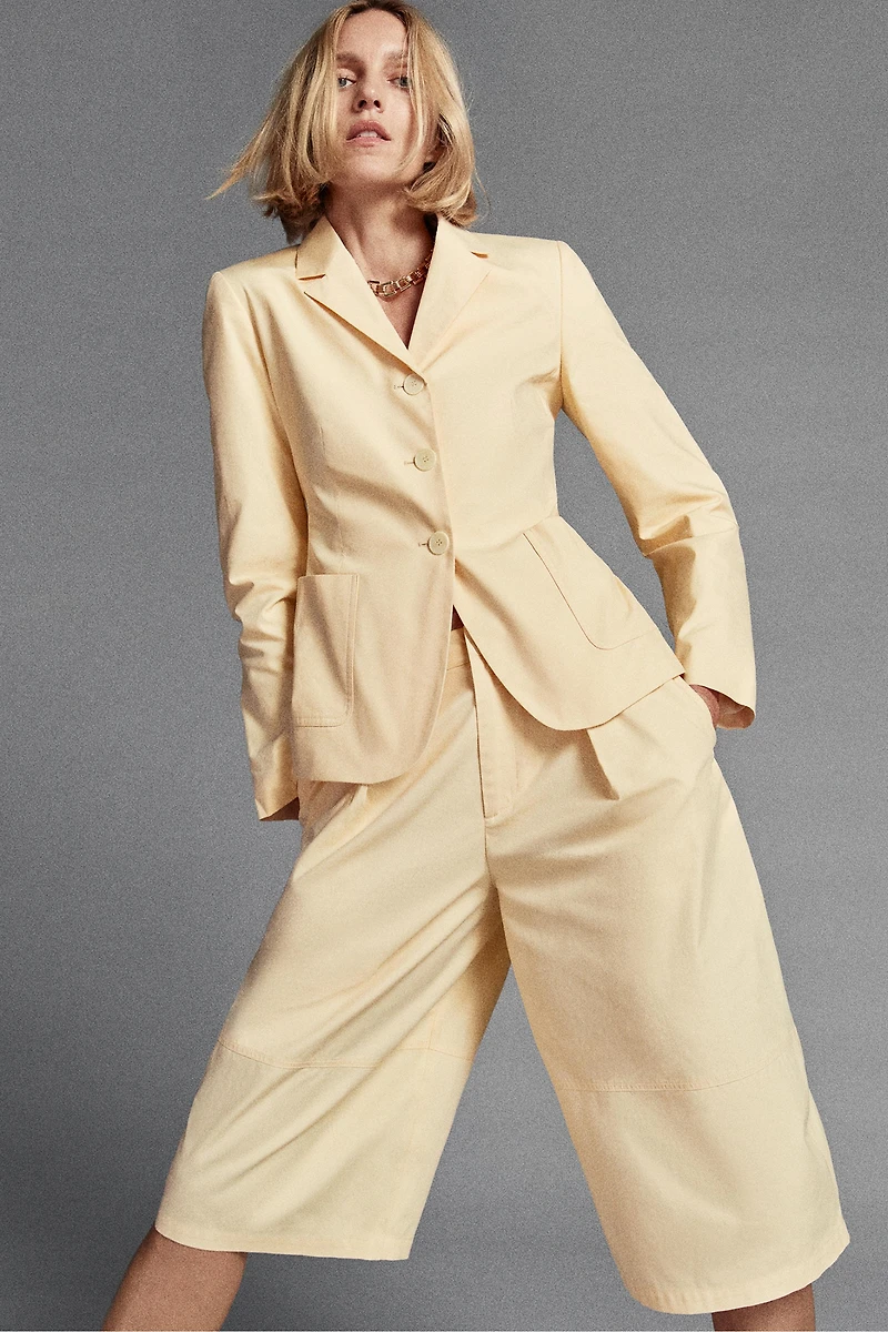 ZW COLLECTION POPLIN BLAZER