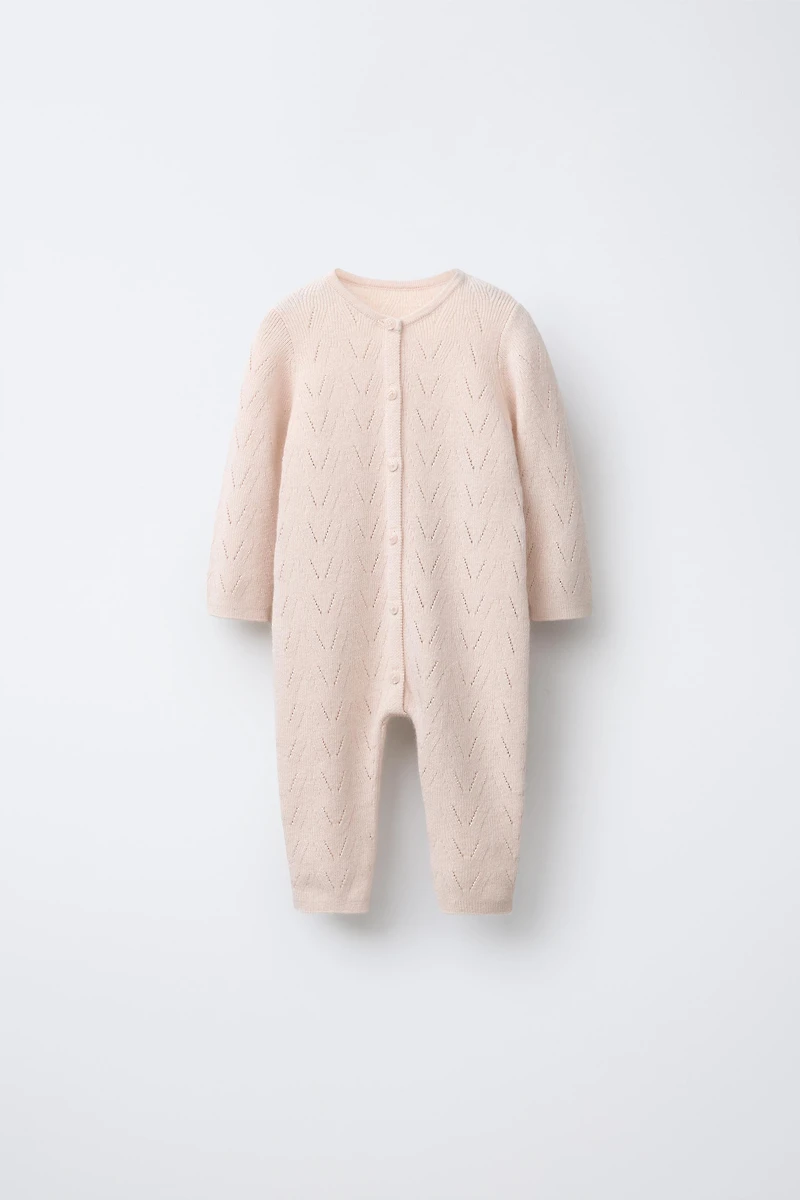 COMBINAISON EN MAILLE COTON LAINE