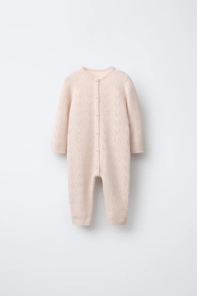 COMBINAISON EN MAILLE COTON LAINE