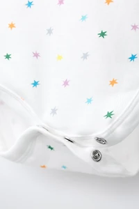 THREE-PACK CIRCUS PRINT BODYSUITS
