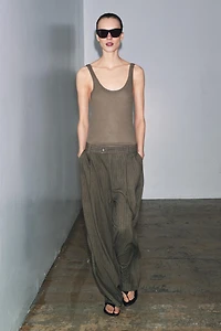 PANTALON RAYURES JACQUARD ZW COLLECTION