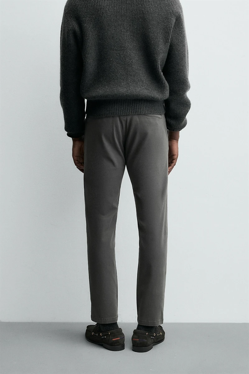 SKINNY CHINO PANTS