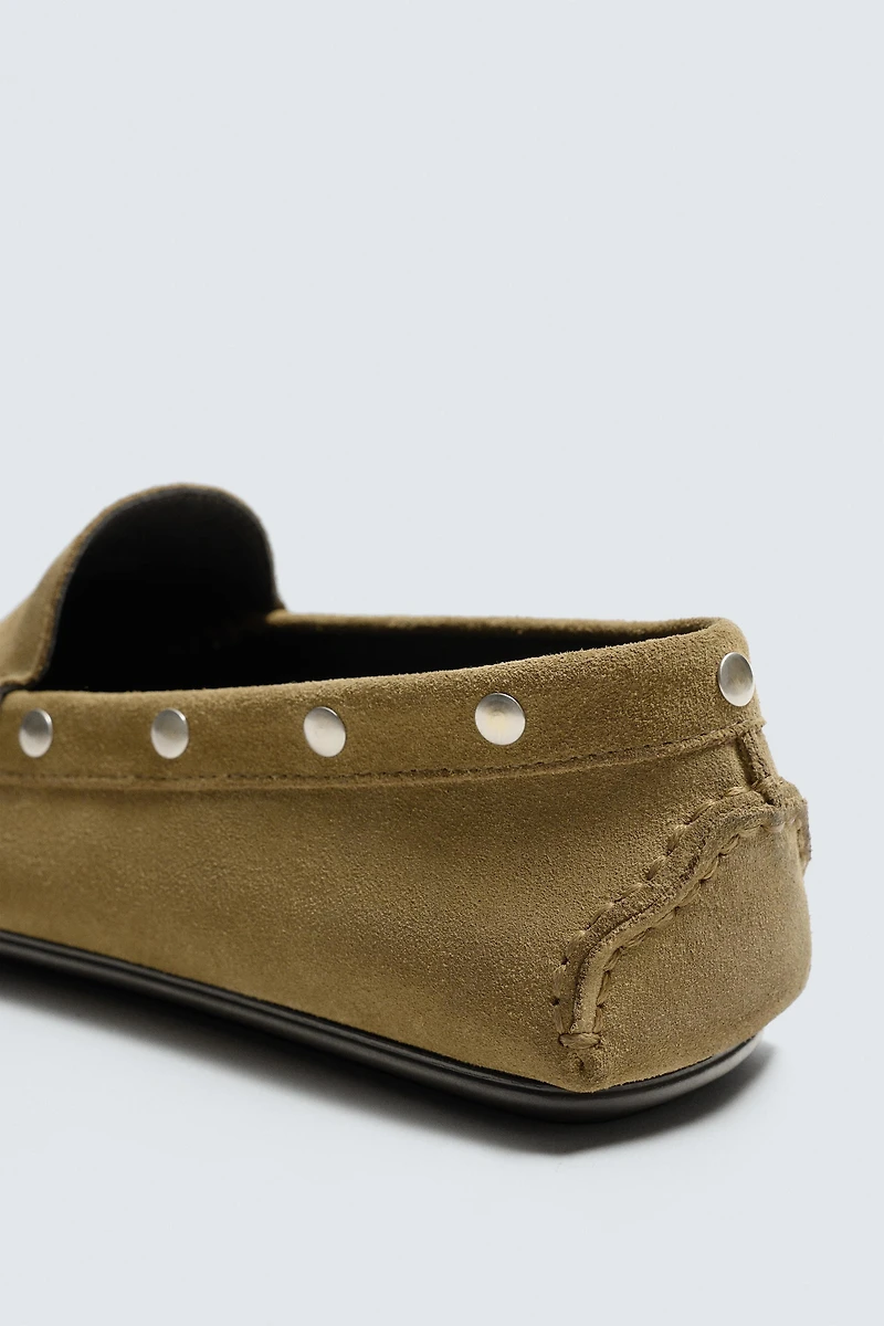 LEATHER LOAFERS