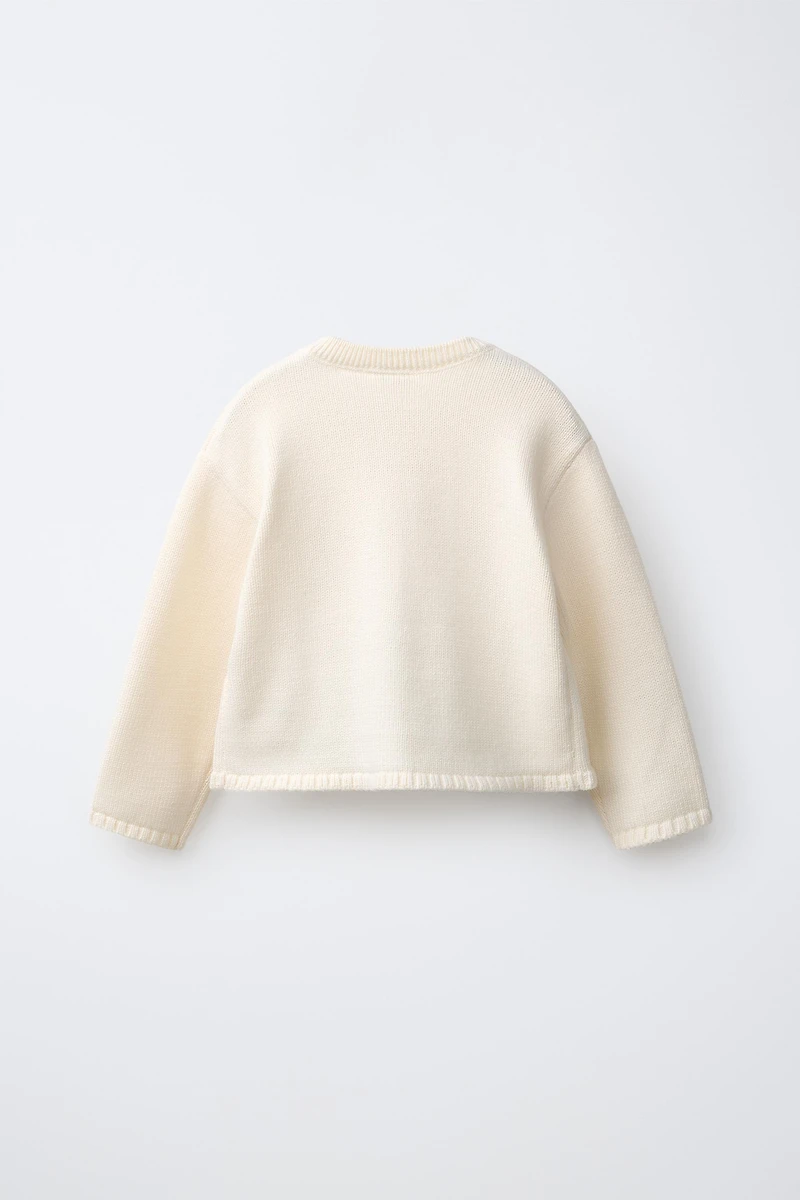 HEART POCKET CARDIGAN