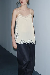 LACE CAMISOLE ZW COLLECTION