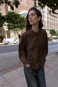 OVERSIZED PLAID SHIRT