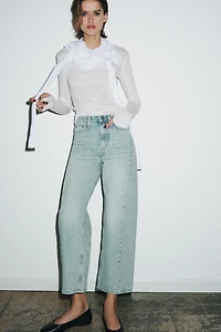 ZW COLLECTION MID-RISE RELAXED ANKLE JEANS