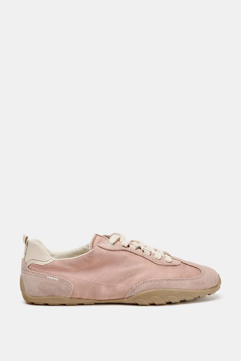 CONTRASTING SOFT SNEAKERS