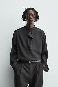 FLOWY POLO SHIRT
