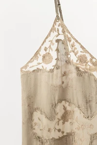 ZW COLLECTION EMBROIDERED CAMISOLE TOP