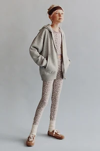SPORTY ANIMAL PRINT TOP