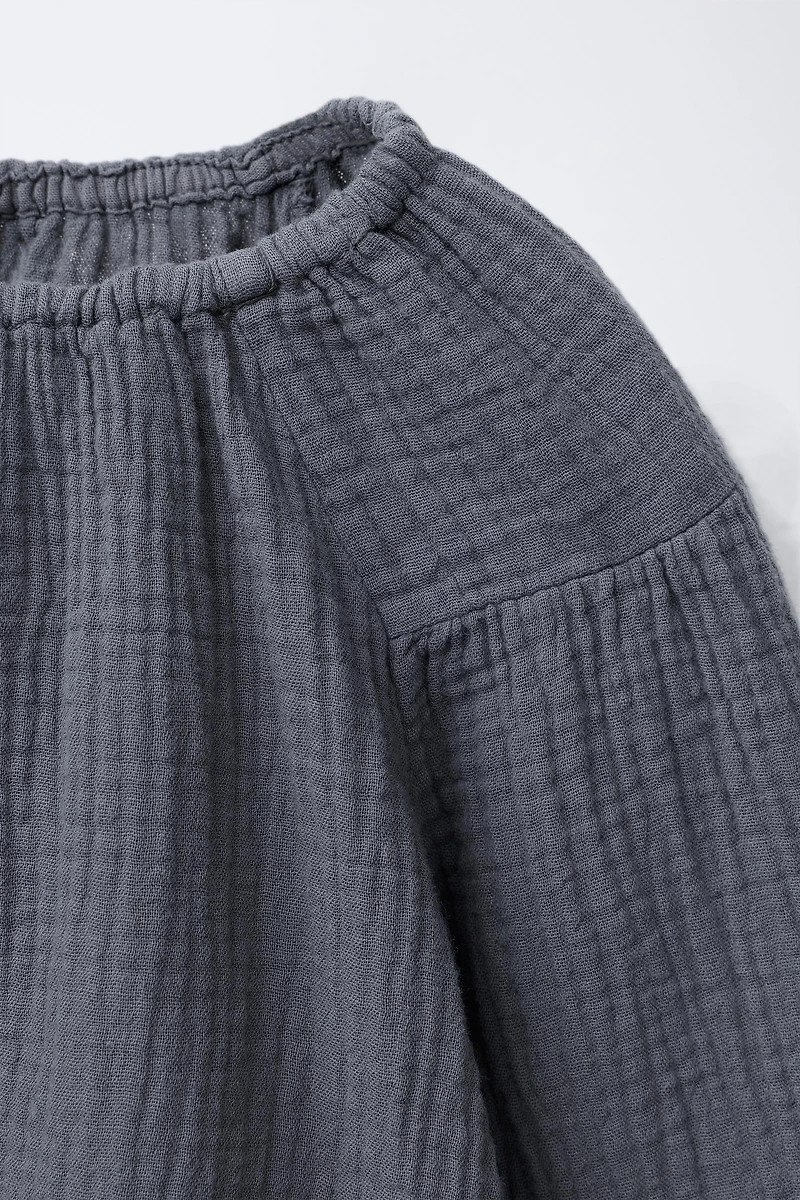 CHEMISE GAZE DE COTTON