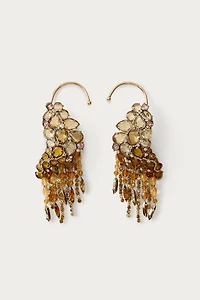MARISA BERENSON X ZARA SPARKLY JEWEL EARRINGS