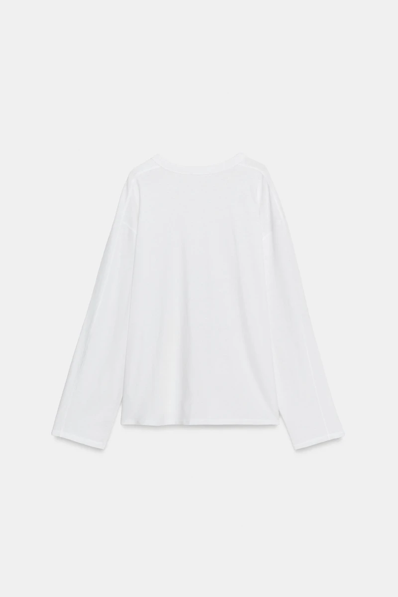 BUTTON-UP T-SHIRT
