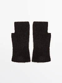 Alpaca blend mittens