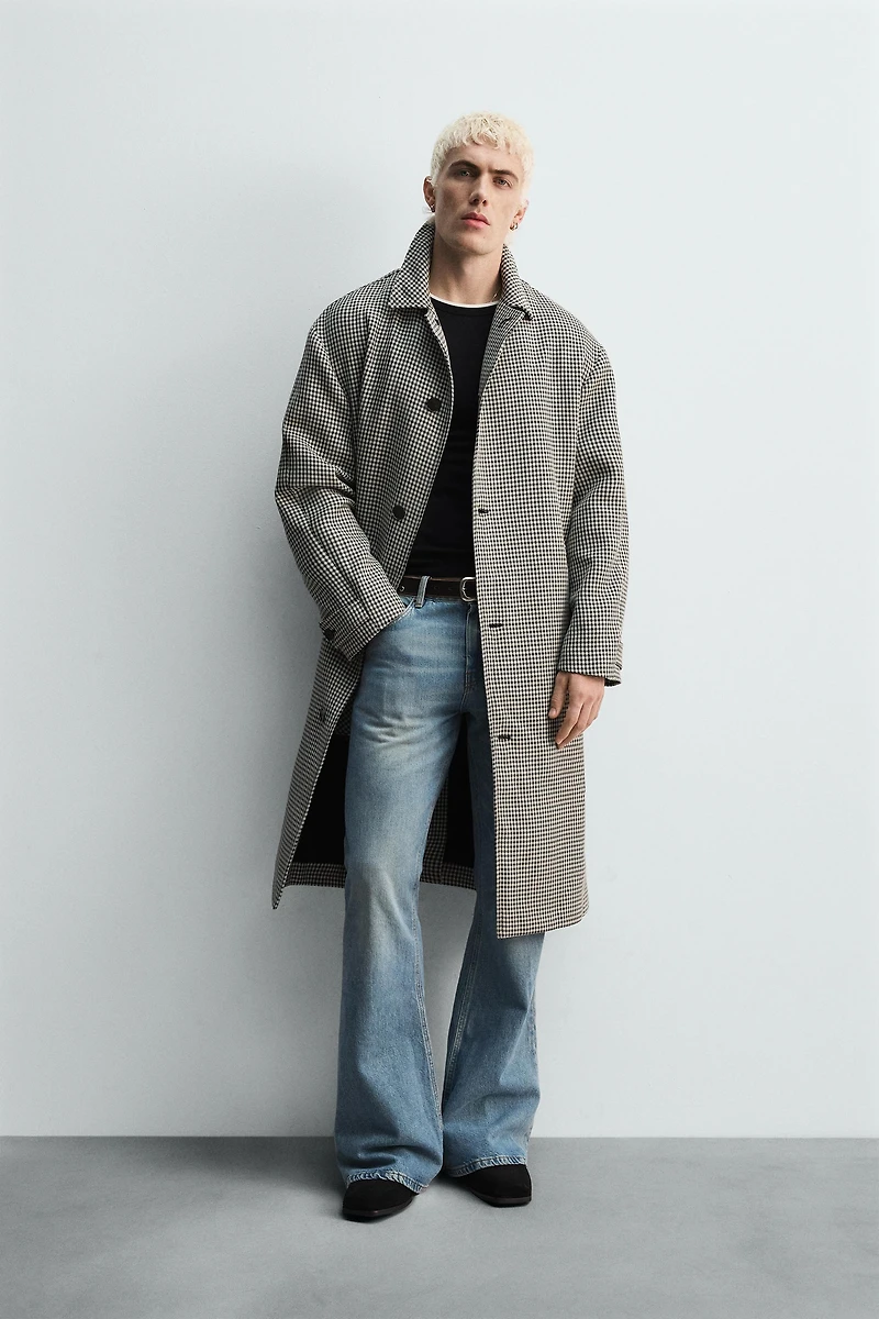 STRUCTURED PLAID COAT LIMITED EDITION