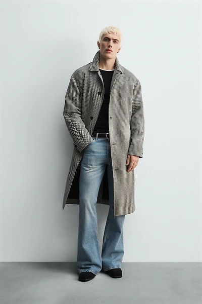 STRUCTURED PLAID COAT LIMITED EDITION
