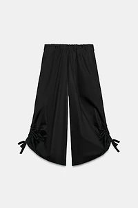 ADJUSTABLE HEM CULOTTE PANTS