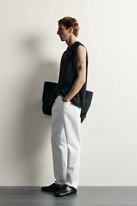 TANK TOP WITH COMBINED NECKLINE