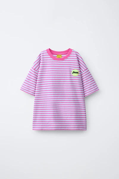 T-SHIRT RAYURES BRODÉ PENN ©