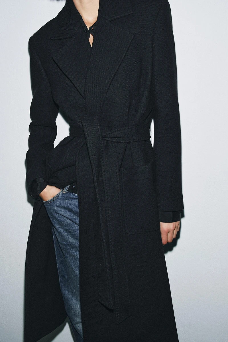ZW COLLECTION WOOL BLEND COAT