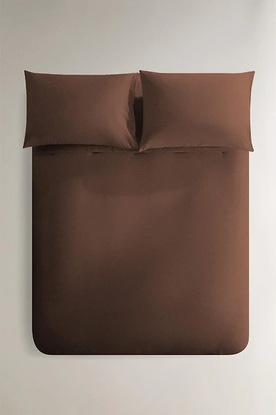 PERCALE COTTON DUVET COVER ( THREAD COUNT