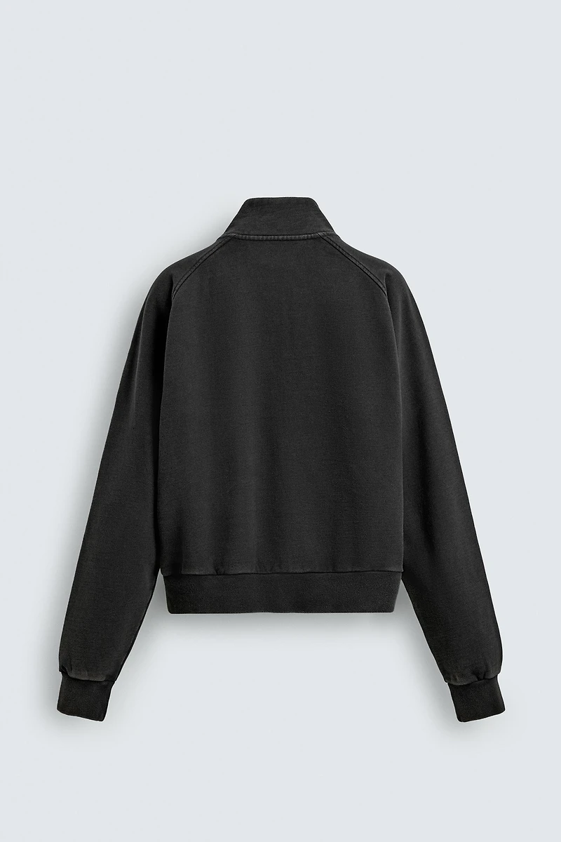 WASHED RELAXED FIT SWEATSHIRT