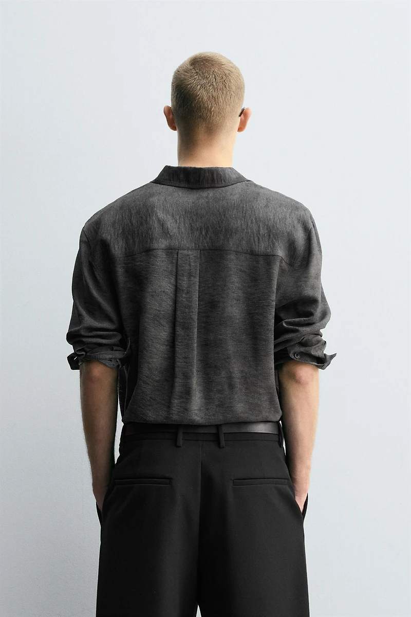 CHEMISE À IMPRIMÉ STRUCTURÉE