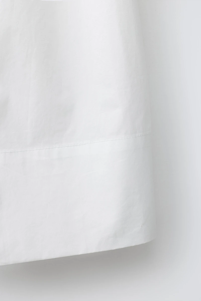 POPLIN BALLOON PANTS
