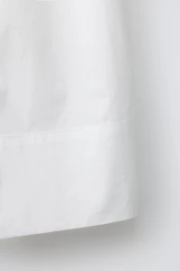 POPLIN BALLOON PANTS