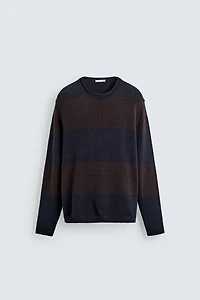 STRIPED JACQUARD JUMPER