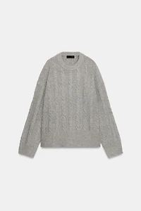 SOFT CABLE KNIT JUMPER
